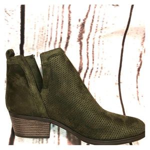 Olive Booties size 8.5